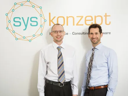 Alexander Crusius und Andreas Schaller, Syskonzept GmbH